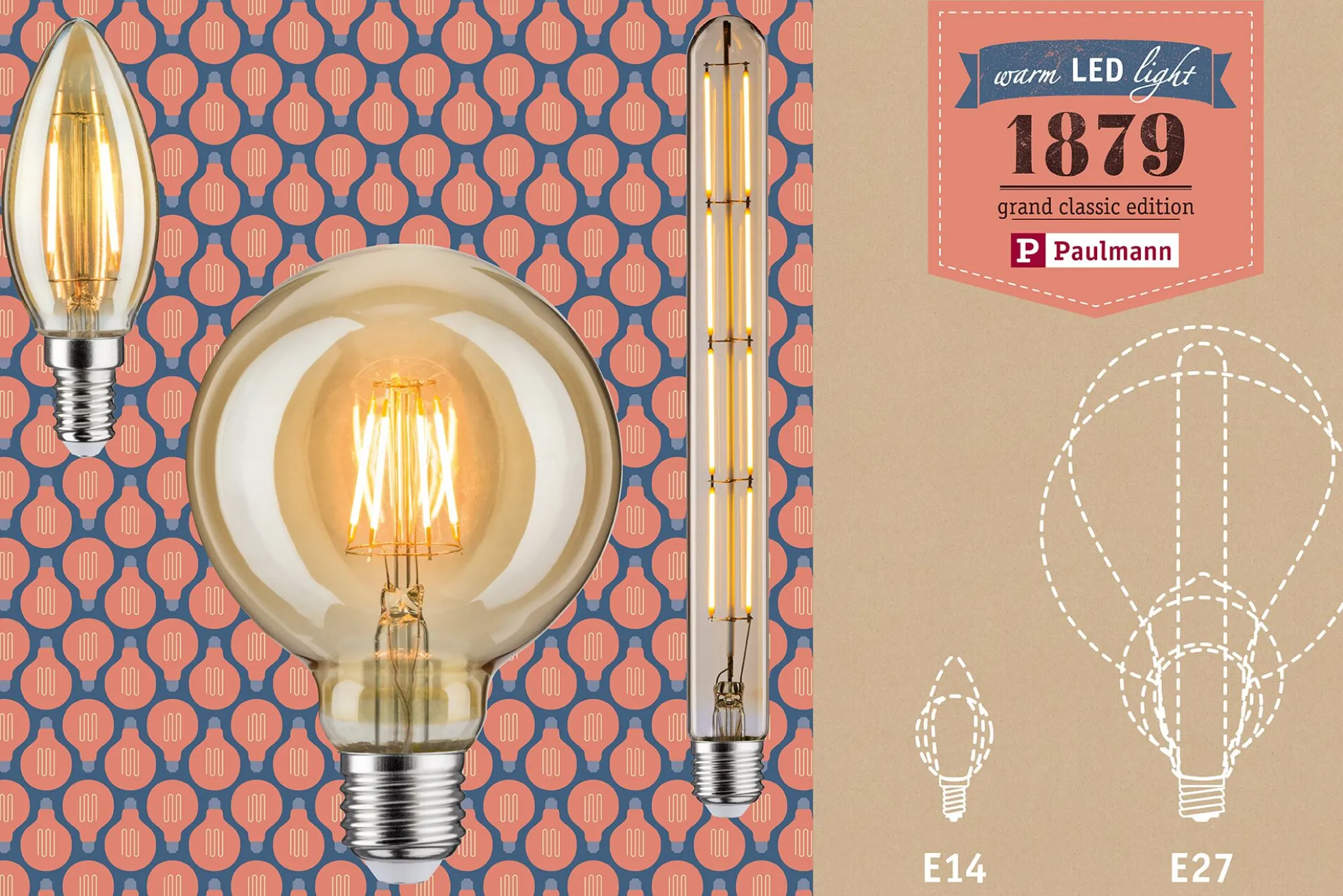 1879 Filament 230V 3-Step-Dim - LED Kerze 3 Step Dim