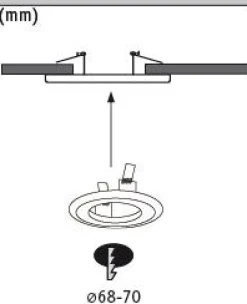 Adapter - Einbauleuchten-Einbauadapter Ø 130 mm