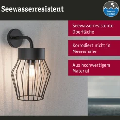 Außenwandleuchte - Lanka seewasserresistent
