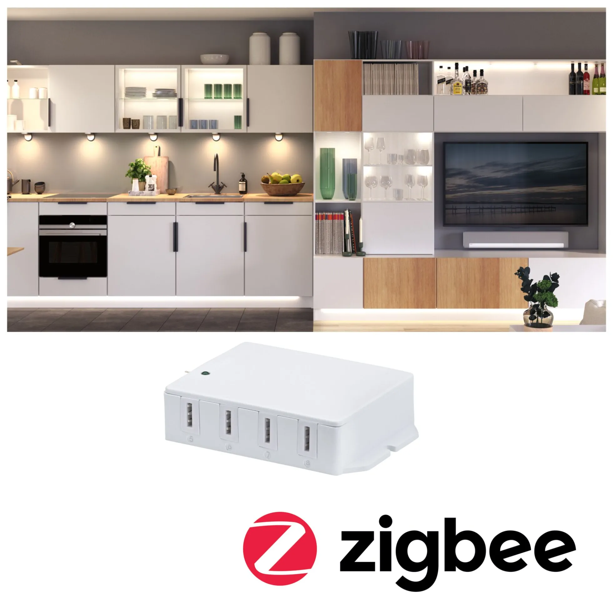 Clever Connect Connection Box Smart Home Zigbee 3.0 - Tunable White