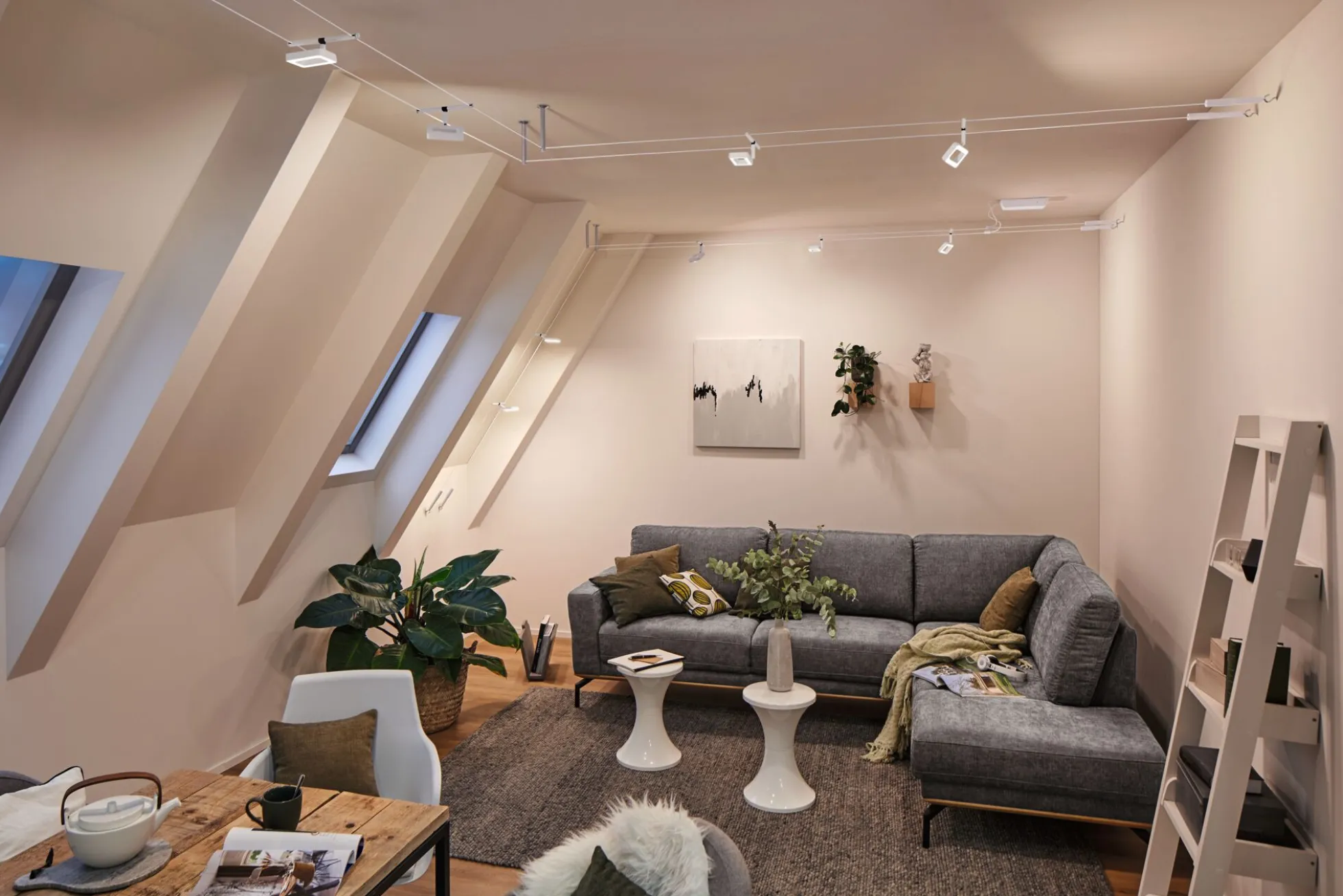 CorDuo LED Seilsystem - Frame Einzelspot