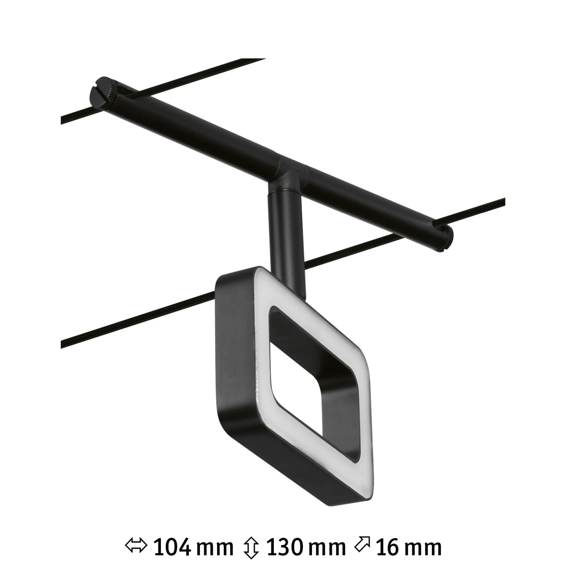 CorDuo LED Seilsystem - Frame Einzelspot