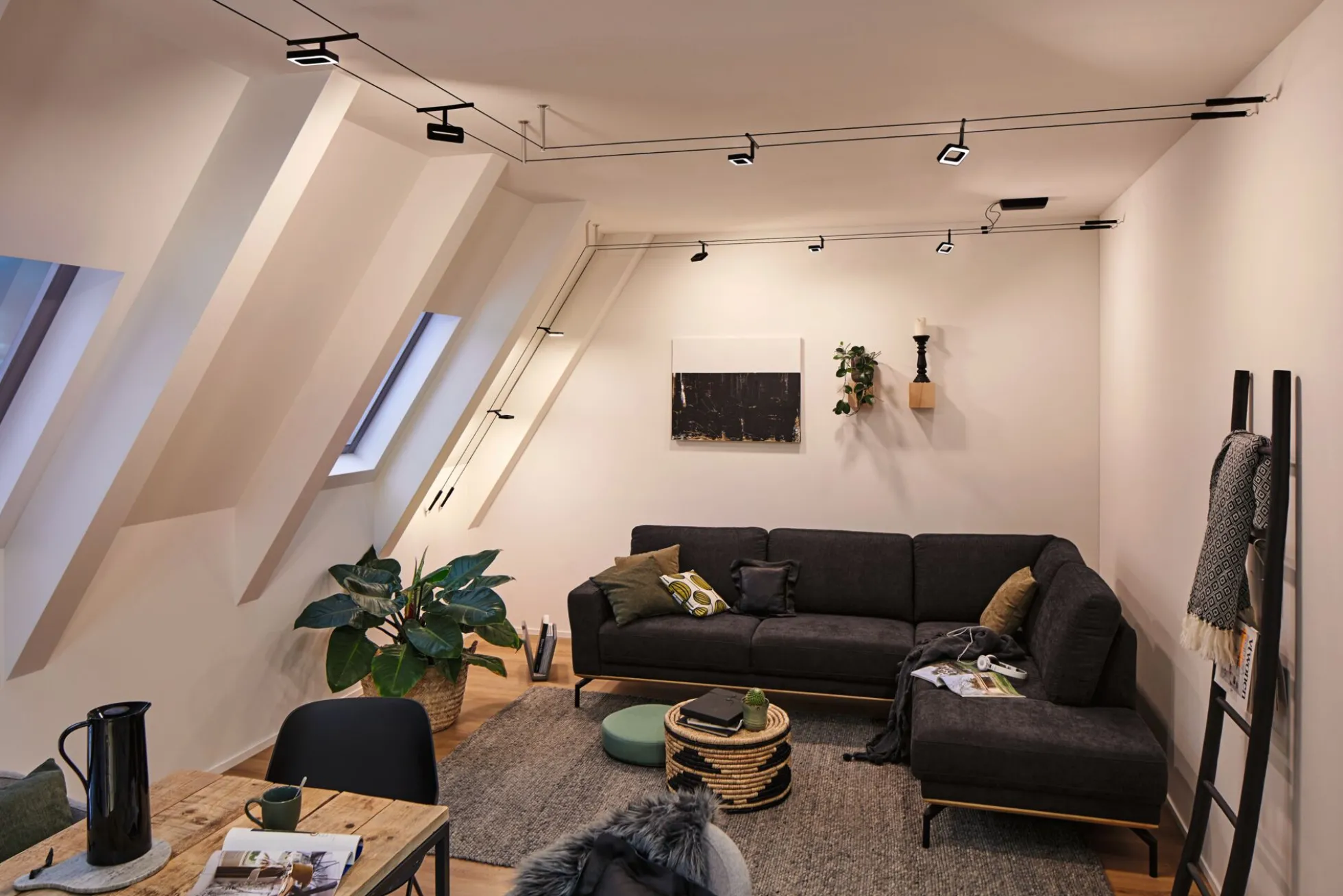 CorDuo LED Seilsystem - Frame Einzelspot