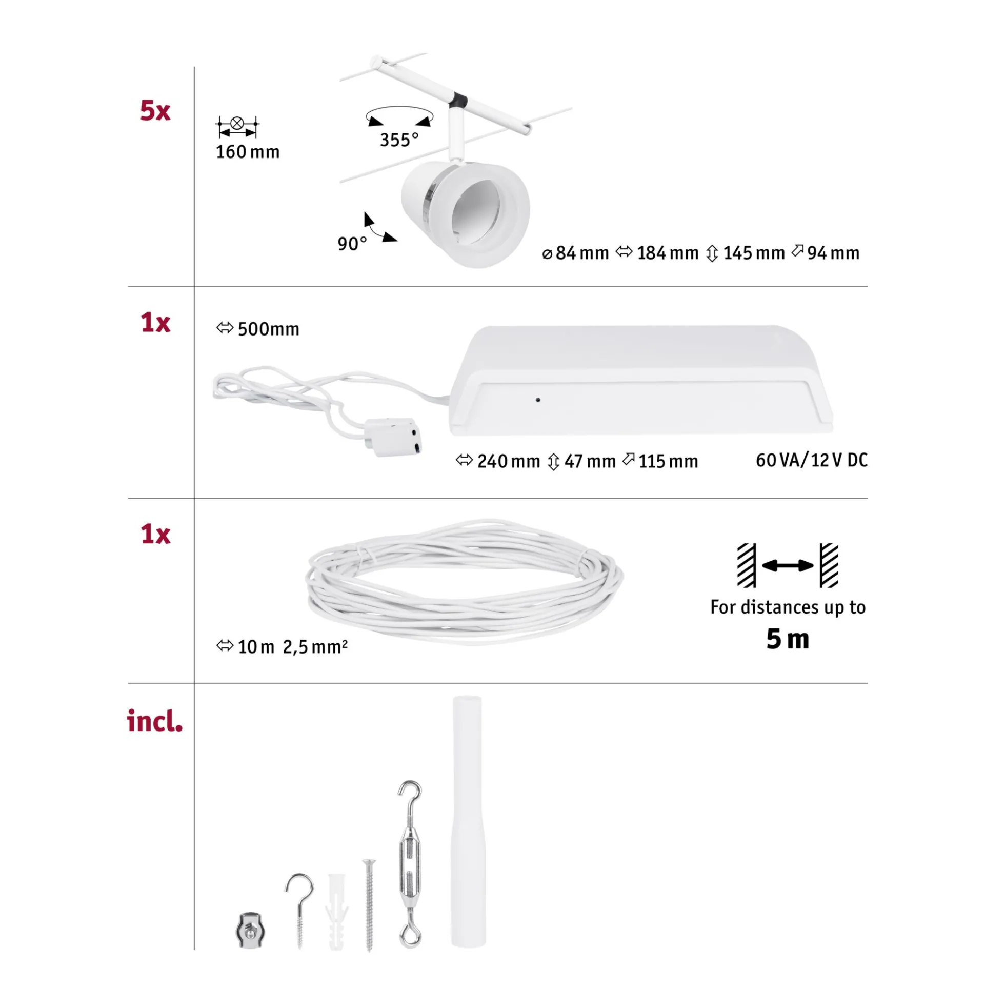 CorDuo Seilsystem - Cone Basisset