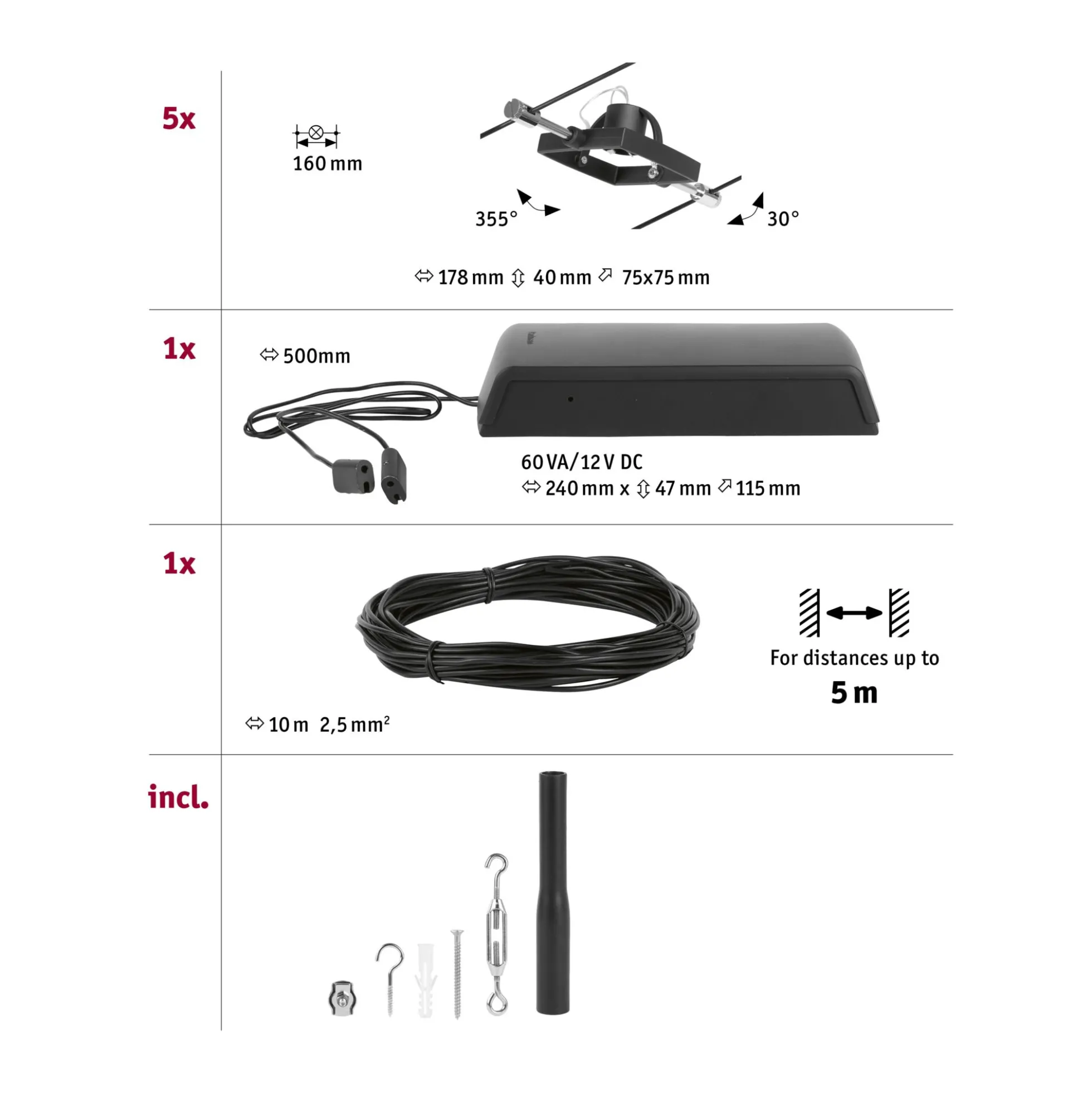 CorDuo Seilsystem - Mac II Basisset