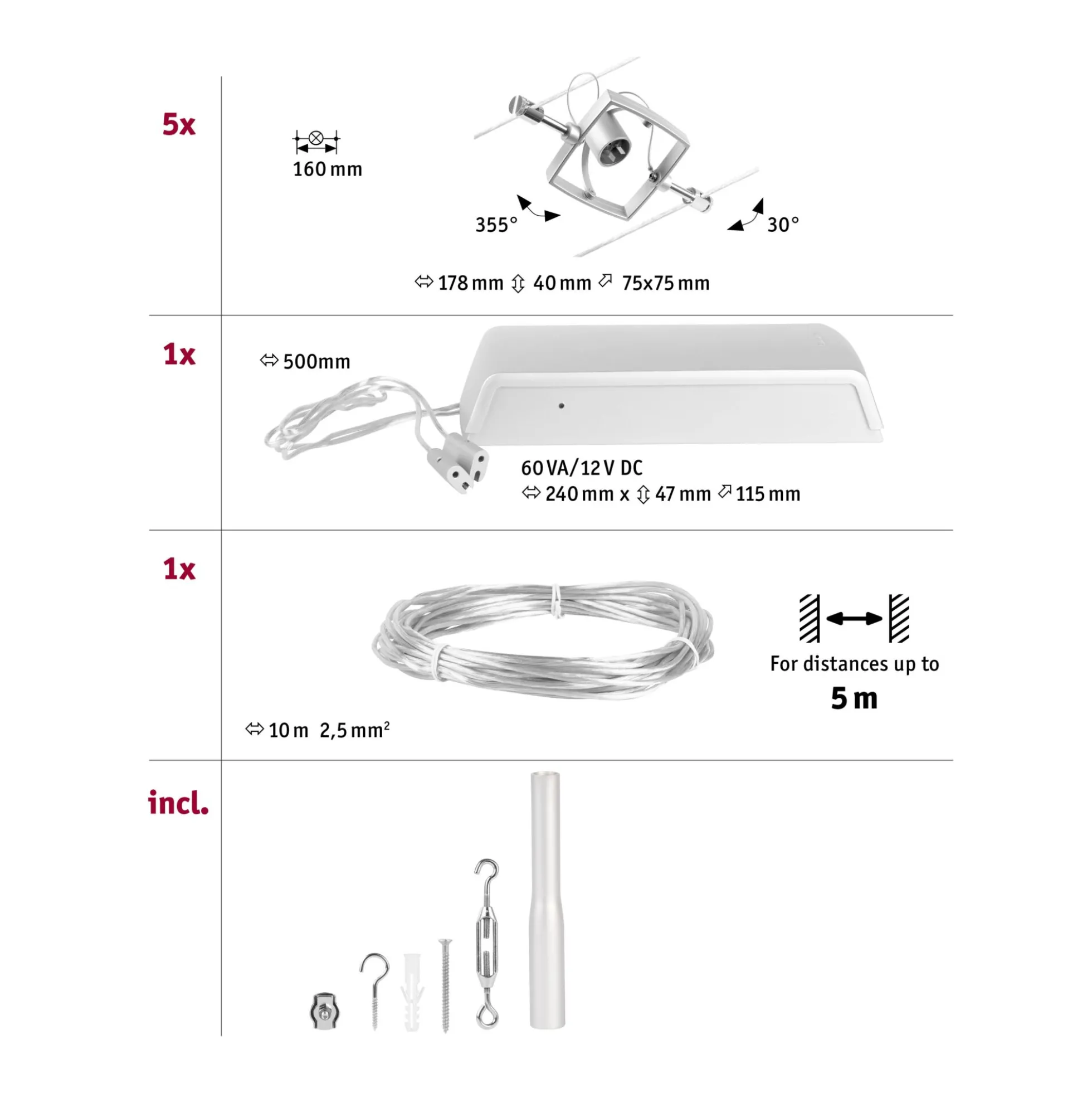 CorDuo Seilsystem - Mac II Basisset
