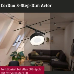 CorDuo Seilsystem 3-Step-Dim - 3 Stufen Dimmer