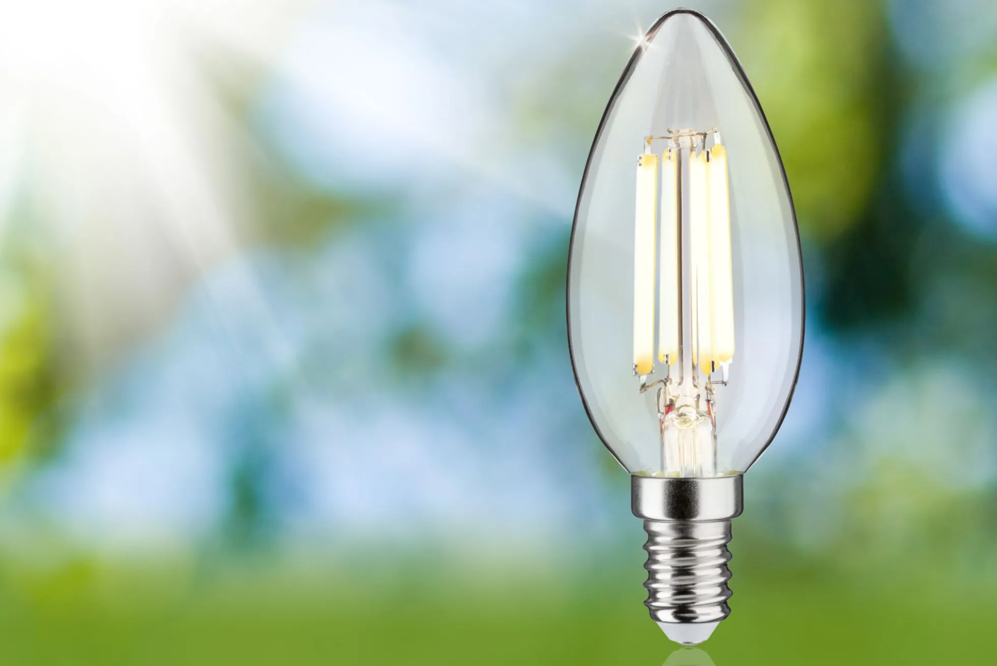 Efficient-Line Filament 230V - LED Kerze E14