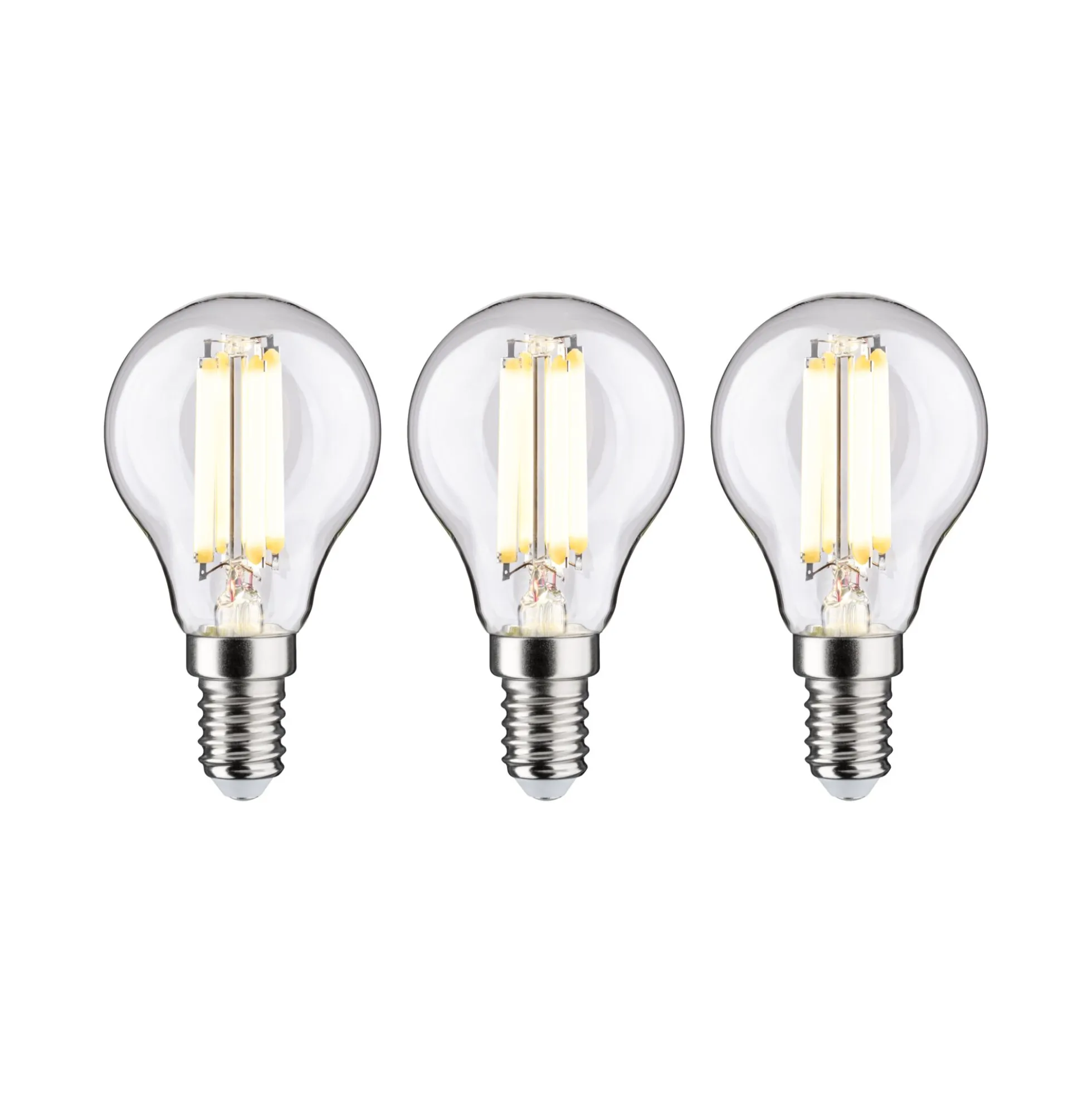 Efficient-Line Filament 230V - LED Tropfen 3er-Set 82mm