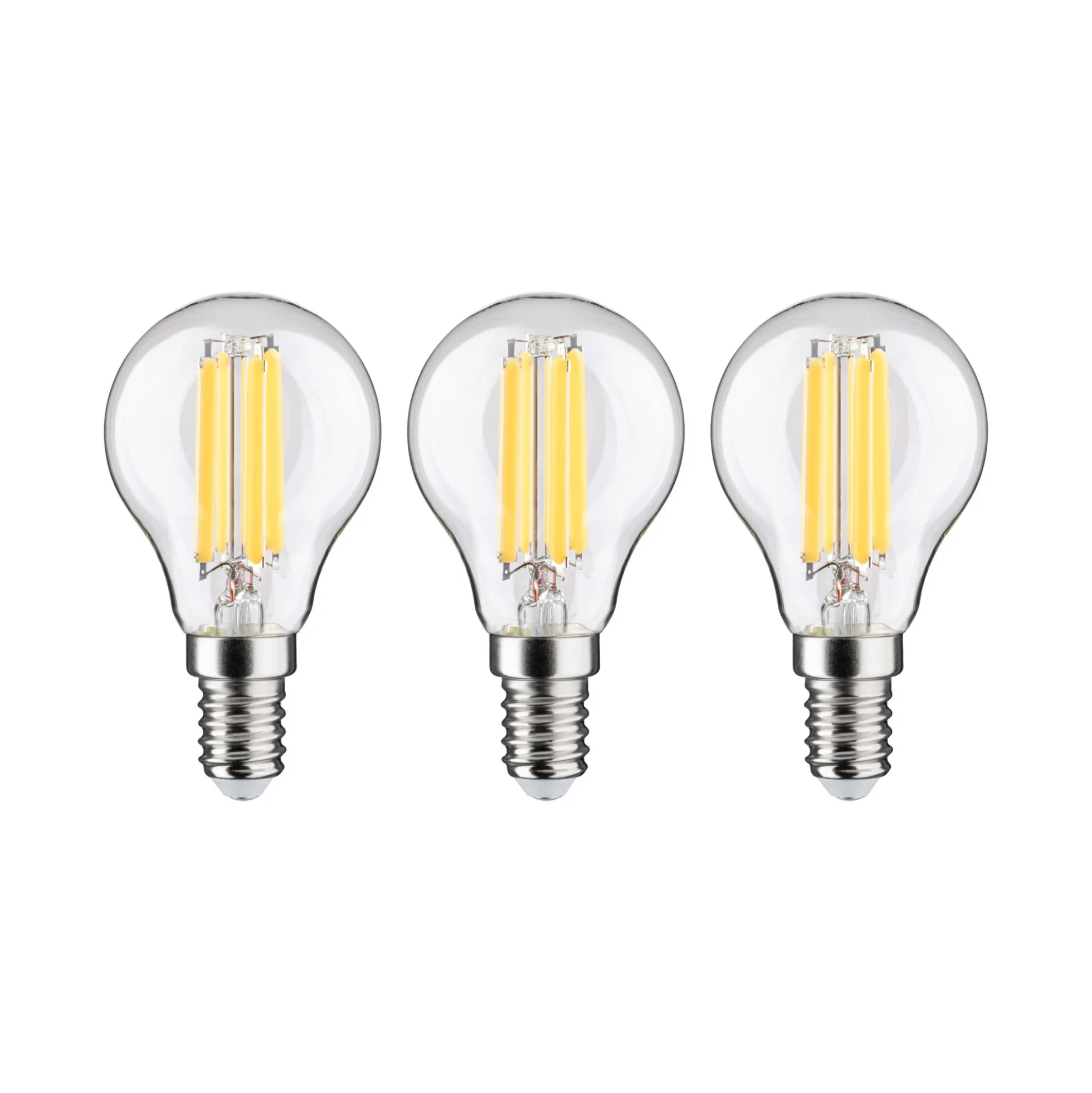Efficient-Line Filament 230V - LED Tropfen 3er-Set 82mm
