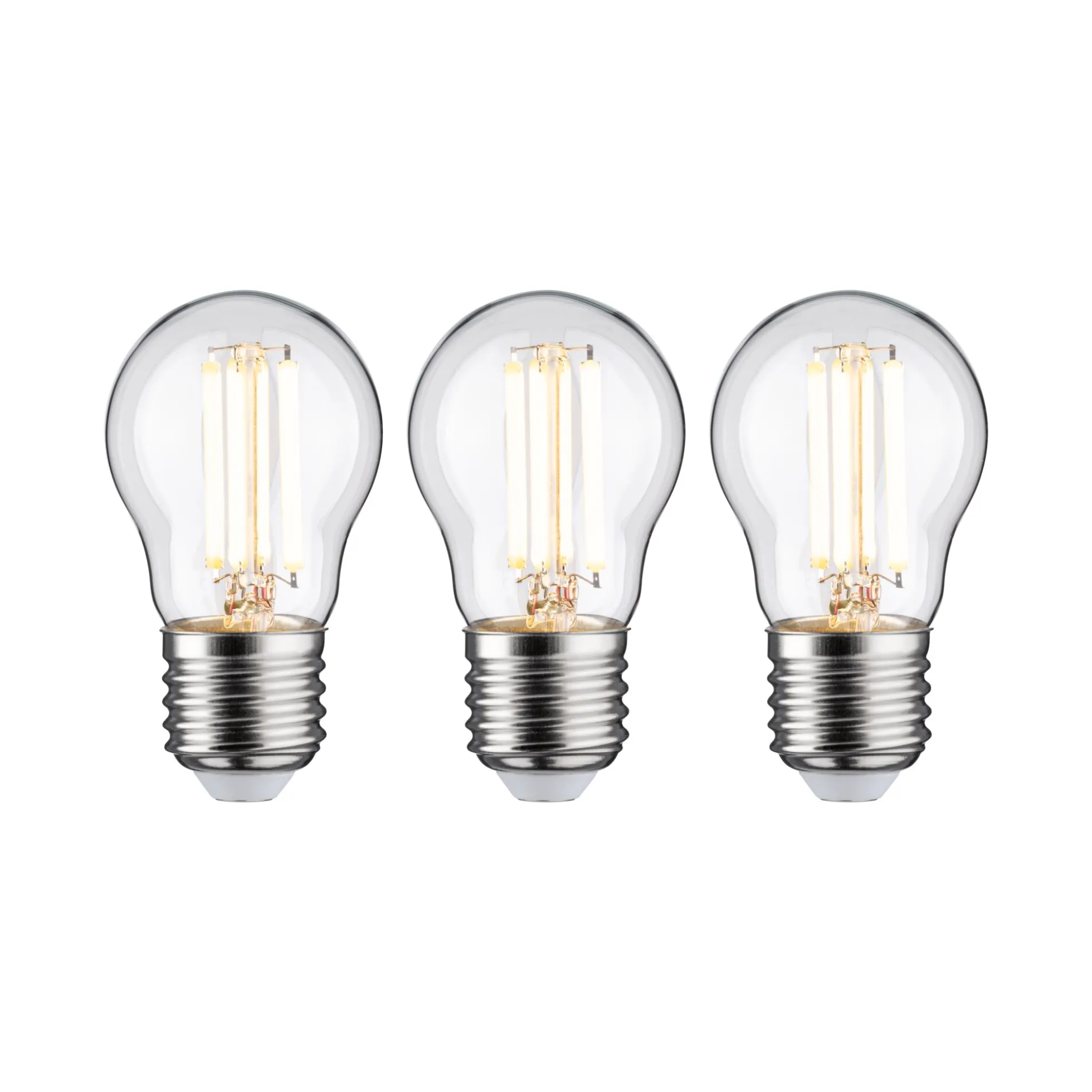 Efficient-Line Filament 230V - LED Tropfen 3er-Set 80mm