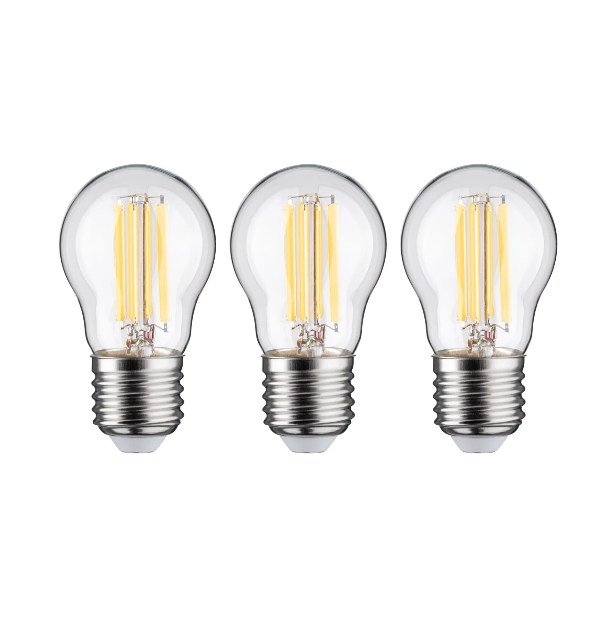 Efficient-Line Filament 230V - LED Tropfen 3er-Set 80mm