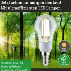 Efficient-Line Filament 230V - LED Tropfen 1er-Set 100mm