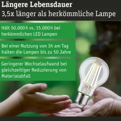 Efficient-Line Filament 230V - LED Birne 3er-Set
