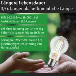 Efficient-Line Filament 230V - LED Birne Einzelleuchte
