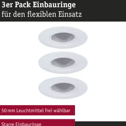 Einbauleuchte - 3er-Set starr