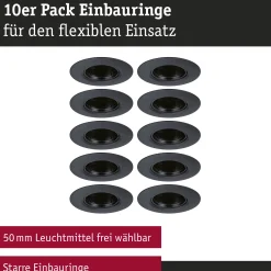 Einbauleuchte - 10er-Set starr