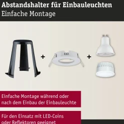 Einbauleuchten Zubehör - 5er-Set