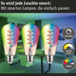Filament 230V Smart Home Zigbee 3.0 - LED Kolben ST64 E27