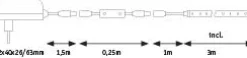 FlexLED LED Strip 3D - FlexLED LED Strip 3D 3m 8W 320lm/m 60 LEDs/m 3000K 12VA