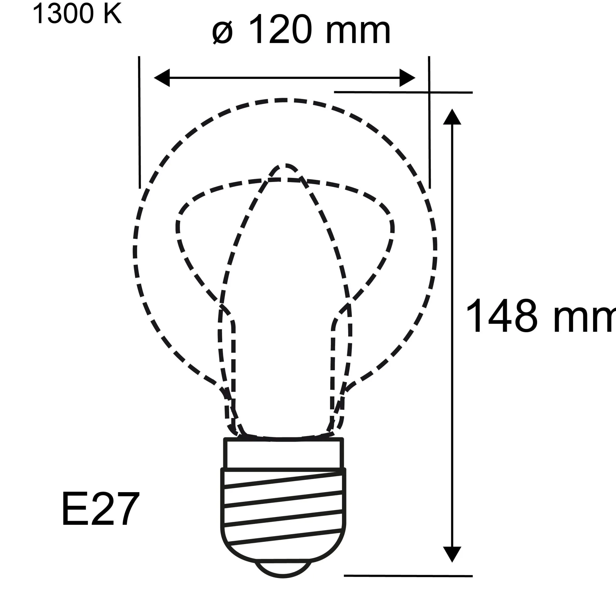 Grow Green Edition Filament 230V - LED Reflektor E27 PAR38