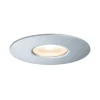 House Außeneinbauleuchte - House Außeneinbauleuchte IP44 rund 95mm 3000K 4,4W 410lm 230V Silber Metall/Acryl