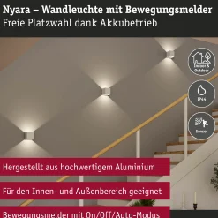 LED Akkuwandleuchte - Nyara