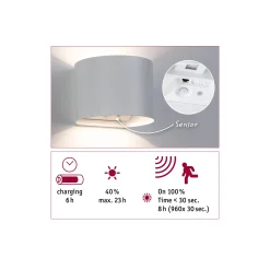LED Akkuwandleuchte - Nyora