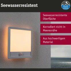 LED Außenpanel - Lamina Dämmerungsgesteuerter Bewegungsmelder (IR)