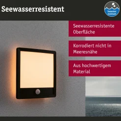 LED Außenpanel - Lamina Dämmerungsgesteuerter Bewegungsmelder (IR)