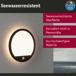 LED Außenpanel - Lamina Dämmerungsgesteuerter Bewegungsmelder (IR)