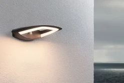 LED Außenwandleuchte - Akena Dämmerungsgesteuerter Bewegungsmelder (IR)