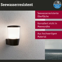 LED Außenwandleuchte - Bako seewasserresistent