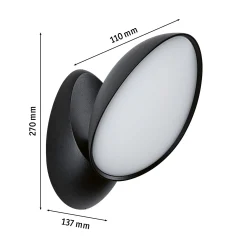 LED Außenwandleuchte - Batona