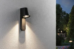 LED Außenwandleuchte - Caissa Dämmerungsgesteuerter Bewegungsmelder (HF)
