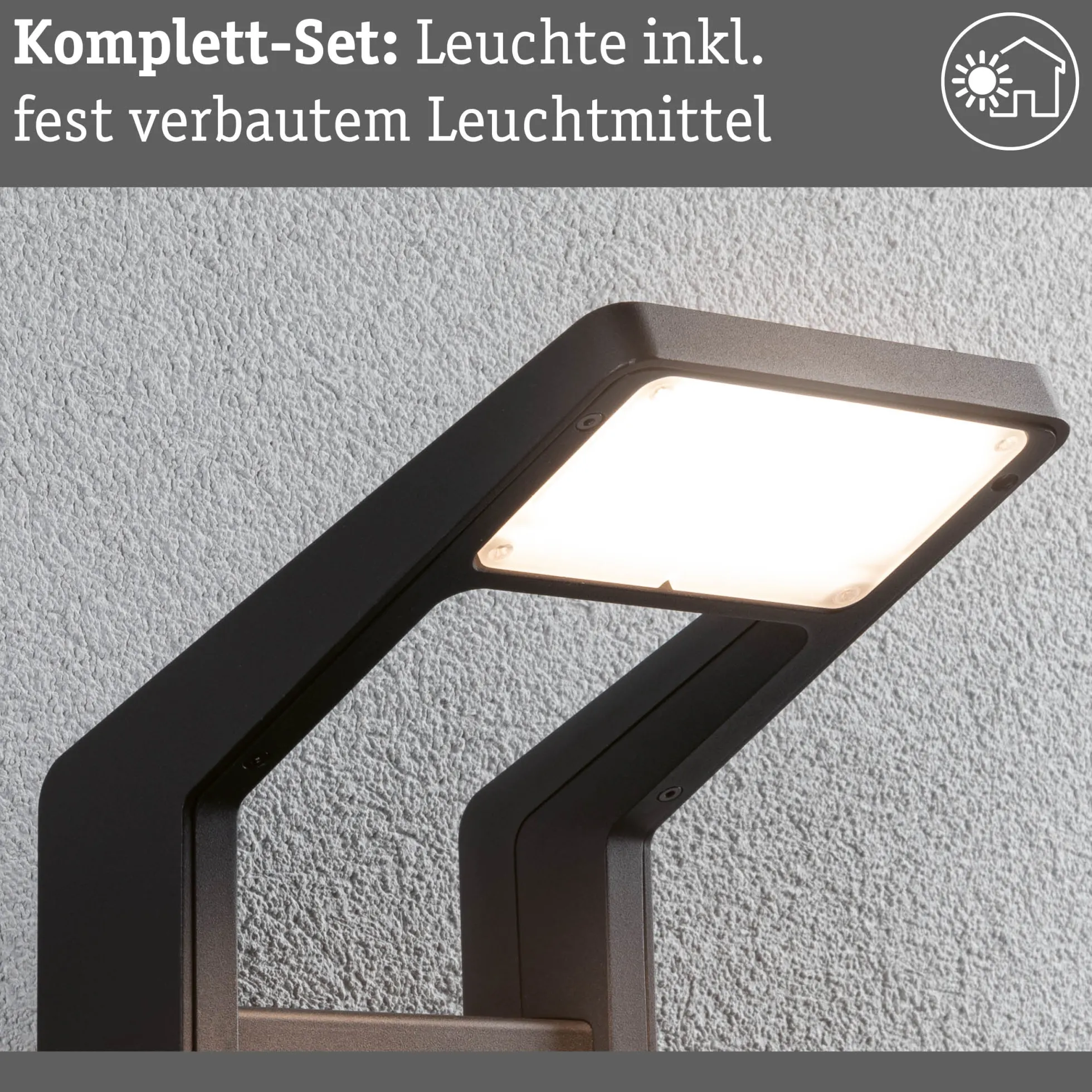 LED Außenwandleuchte - Juntea Dämmerungsgesteuerter Bewegungsmelder (IR)