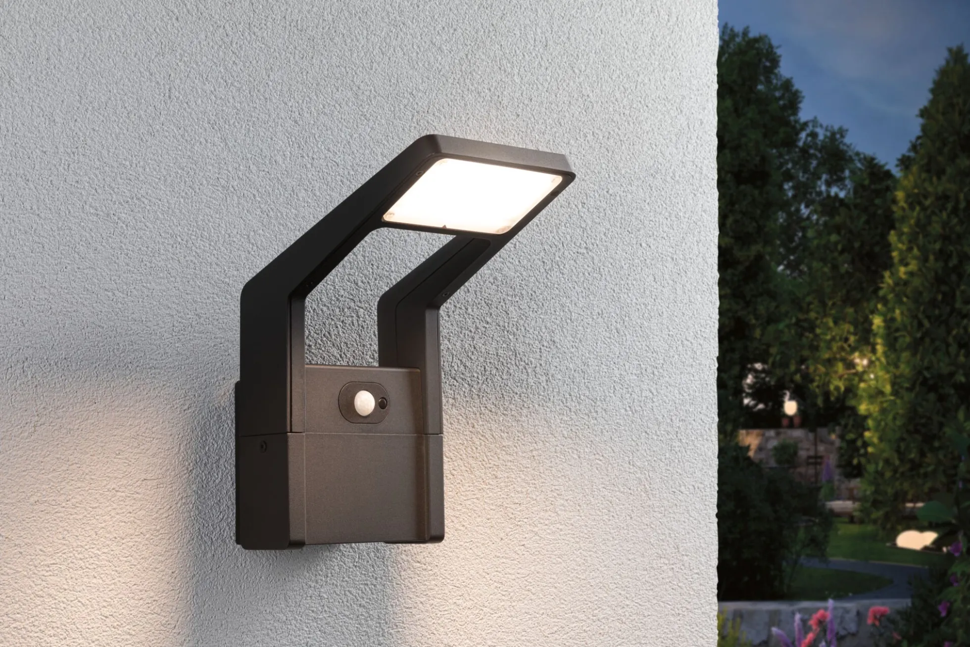 LED Außenwandleuchte - Juntea Dämmerungsgesteuerter Bewegungsmelder (IR)