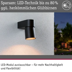 LED Außenwandleuchte - Kimu insektenfreundlich