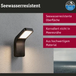 LED Außenwandleuchte - Kulma seewasserresistent