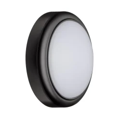 LED Außenwandleuchte - LED Außenwandleuchte IP44 180mm 3000K 15W 1050lm 230V Grau Kunststoff