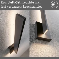 LED Außenwandleuchte - Levka