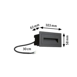 LED Außenwandleuchte - Long