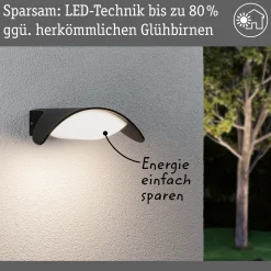 LED Außenwandleuchte - Mesana