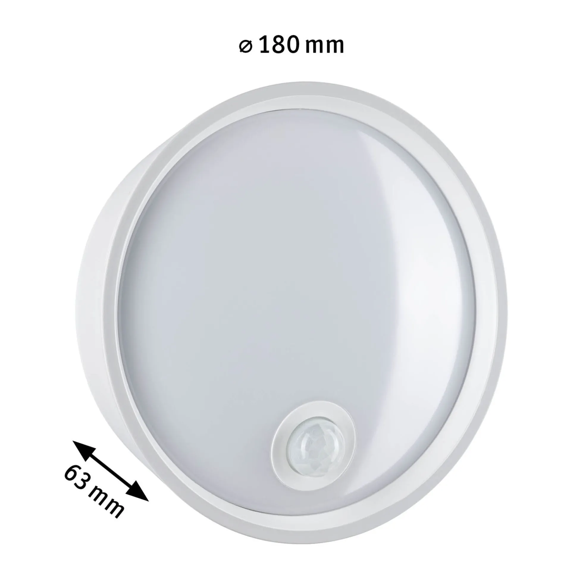 LED Außenwandleuchte - Platomo Dämmerungsgesteuerter Bewegungsmelder (IR) seewasserresistent