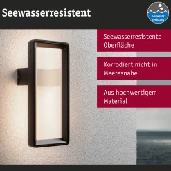 LED Außenwandleuchte - Reana Dämmerungsgesteuerter Bewegungsmelder (HF)