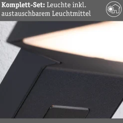 LED Außenwandleuchte - Zenera insektenfreundlich und seewasserresistent
