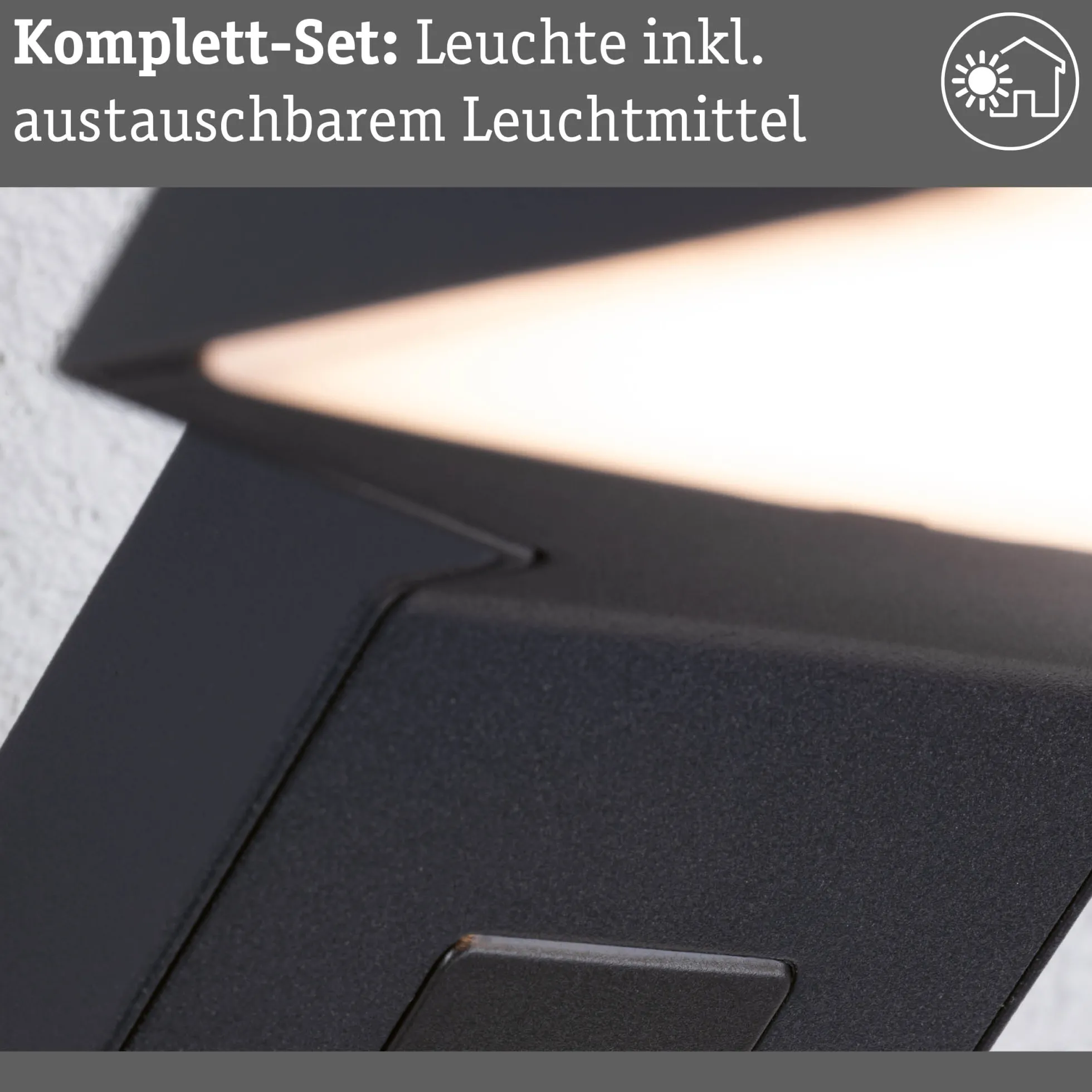 LED Außenwandleuchte - Zenera insektenfreundlich und seewasserresistent