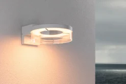 LED Außenwandleuchte Smart Home Zigbee 3.0 - Capera Dämmerungsgesteuerter Bewegungsmelder (IR) insektenfreundlich