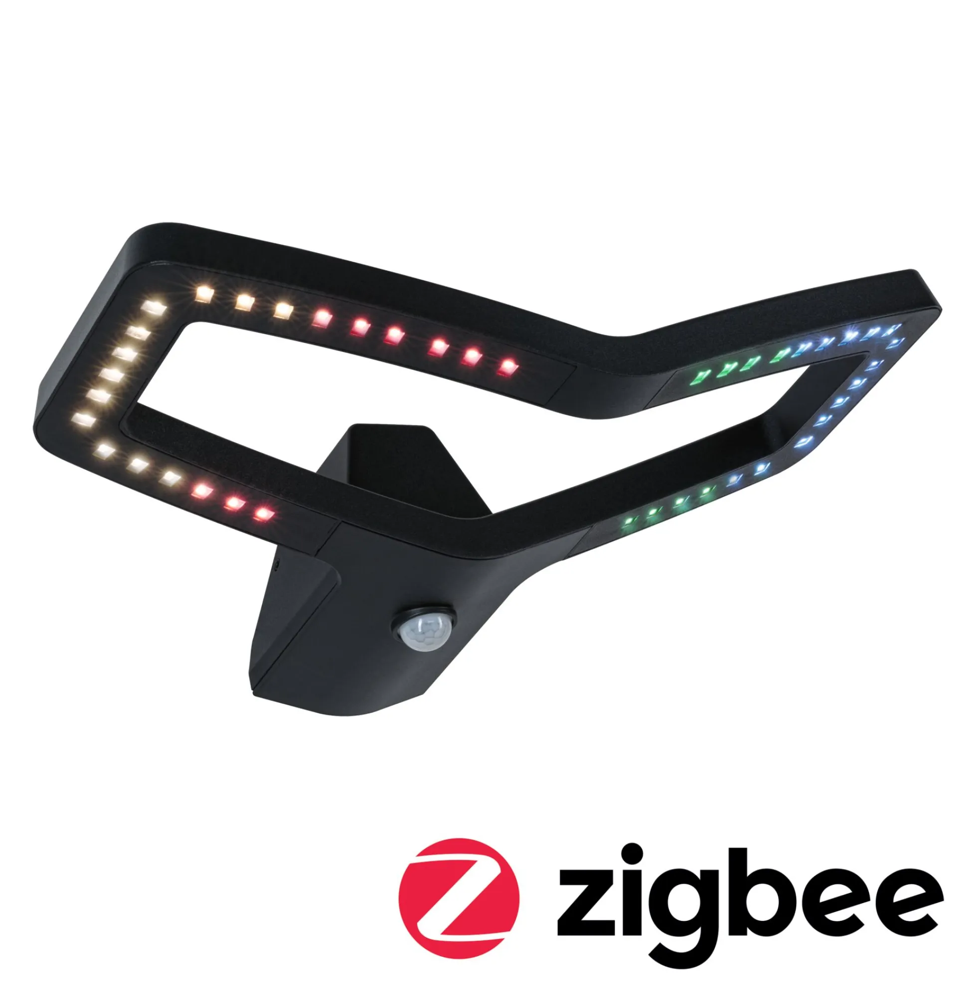 LED Außenwandleuchte Smart Home Zigbee 3.0 - Alara Dämmerungsgesteuerter Bewegungsmelder (IR)