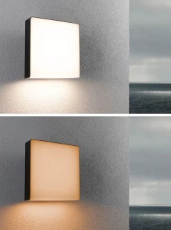 LED Außenwandleuchte Smart Home Zigbee 3.0 - Azalena Dämmerungsgesteuerter Bewegungsmelder (HF) insektenfreundlich